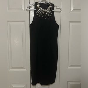 Black dress with gems